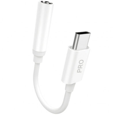 Adaptor Audio USB-C – 3.5mm Dudao L16CPro, Alb