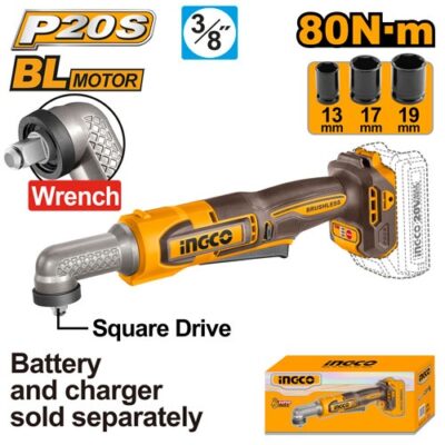 Antrenor cu Clichet 20V 3/8 80Nm