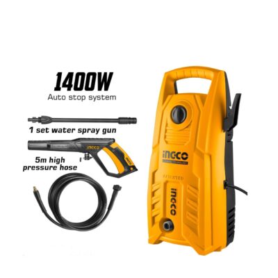 Aparat de Spalat cu Presiune 1400W 130bar INGCO HPWR14008