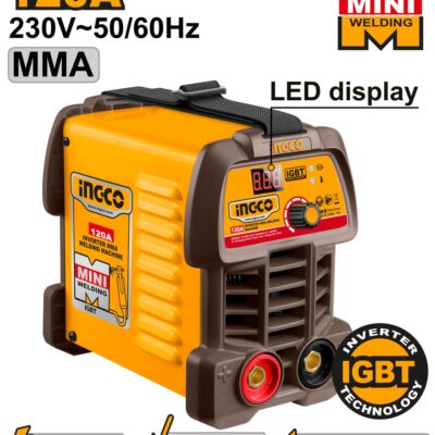 Aparat Sudura cu Invertor MMA 120A INGCO ING-MMA12049E