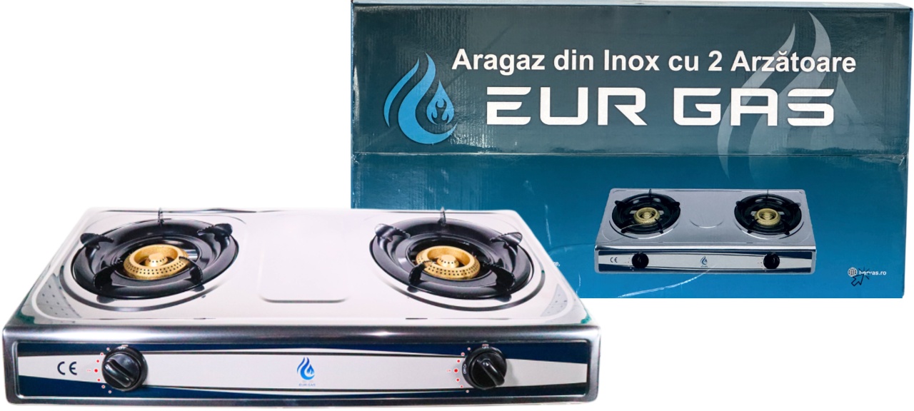 Aragaz Exterior EurGas Inox 2 Q