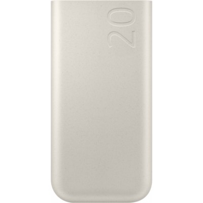 Baterie Externa Samsung, 20000mAh, 45W, PD, 3 x USB-C, Bej EB-P4520XUEGEU