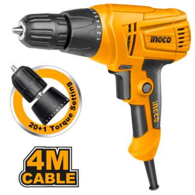 Bormasina 280W cu Cablu 4m INGCO ED2808