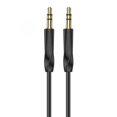 Cablu Audio 3.5mm – 3.5mm Borofone BL16, 1m, Negru