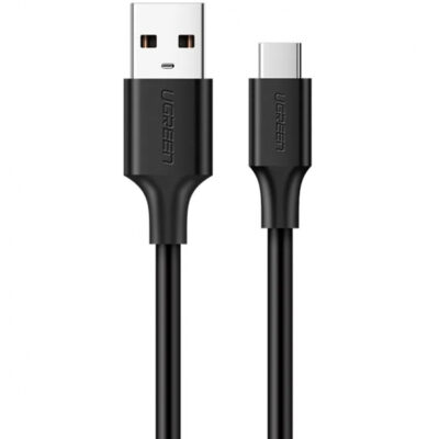 Cablu Date si Incarcare USB-A – USB-C UGREEN US184, 18W, 1.5m, Negru