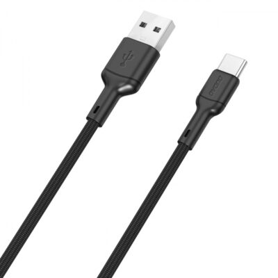 Cablu Date si Incarcare USB-A – USB-C Dudao L9T, 100W, 1m, Negru