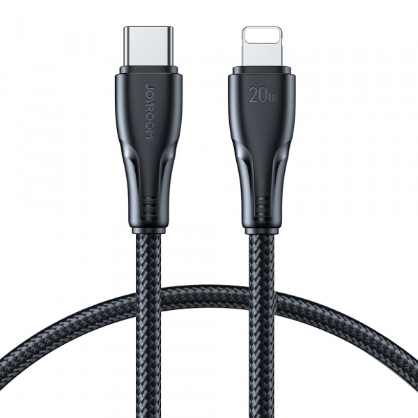 Cablu Date si Incarcare USB-C – Lightning Joyroom S-A11, 20W, 0.25m, Negru