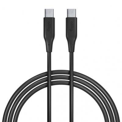Cablu Date si Incarcare USB-C – USB-C Allity. AUC-02, 100W, 2m, Negru