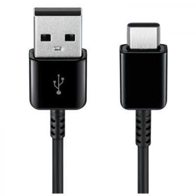Cablu Date si Incarcare USB-A – USB-C Samsung, 25W, 1.5m, Negru EP-DG930IBEGWW