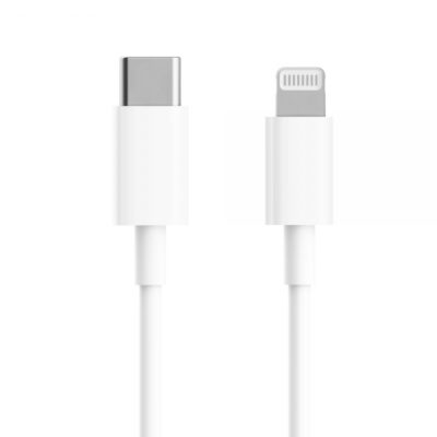Cablu Date si Incarcare USB-C – Lightning Xiaomi, 18W, 1m, Alb BHR4421GL