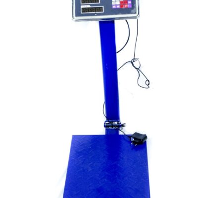 Cantar electronic platforma 150kg, display LED, platforma metalica 66x41cm, precizie ridicata, pentru magazin si depozit