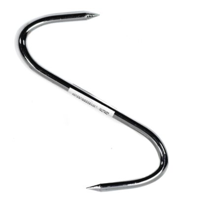 Carlig Inox Simplu Afumatoare 8 mm