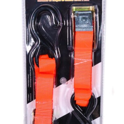 Centura Mica Bagaj 2.5cmx2.5M Carlig Plastic Profi Set 2 buc