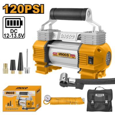 Compresor Auto 12V cu 2 Cilindri INGCO AAC2508