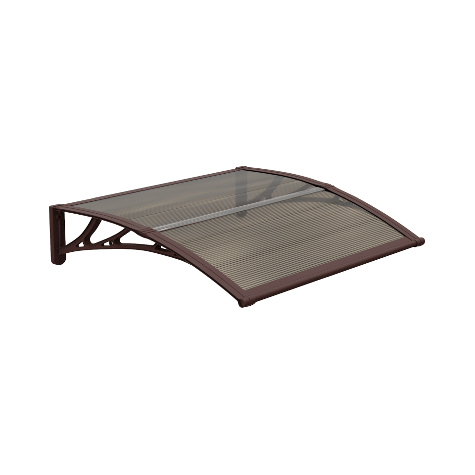 Copertină ECO 80×60 cm din policarbonat – Maro/Bronz – Maro/Bronz