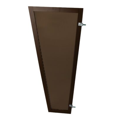 Copertină FLUX PRO 130x53x30 cm din policarbonat – Maro/Bronz – Maro/Bronz