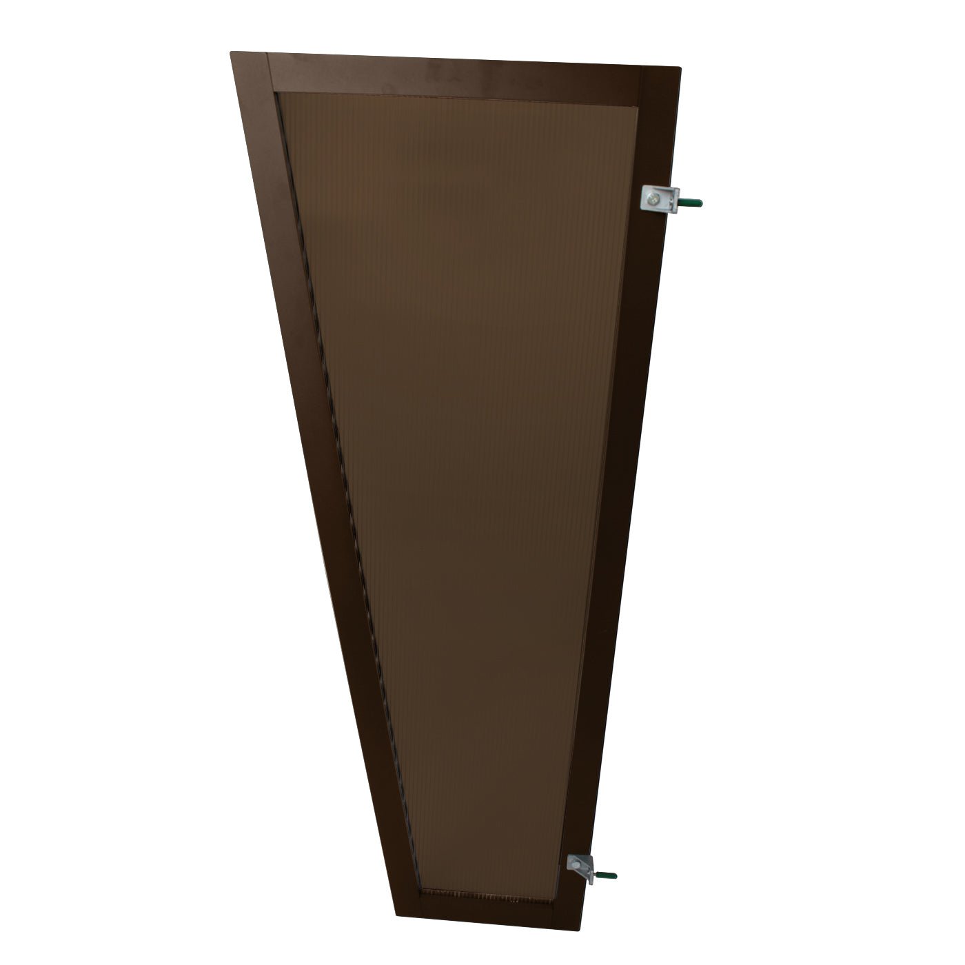 Copertină FLUX PRO 130x53x30 cm din policarbonat – Maro/Bronz – Maro/Bronz