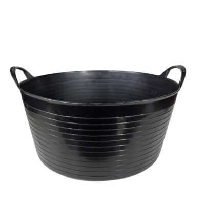 Cos Cauciucat 20L Negru