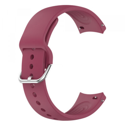 Curea Techsuit W003 pentru Huawei Watch / Xiaomi Watch Series, 22mm, Rosie Inchis