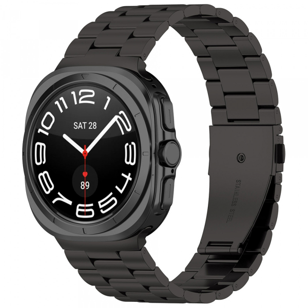 Curea Techsuit W010 pentru Samsung Galaxy Watch Ultra Series, Neagra
