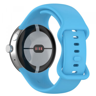 Curea Techsuit W031 pentru Google Pixel Watch 4 41mm /  Watch 3 41mm / Watch 2 / Watch, Bleu