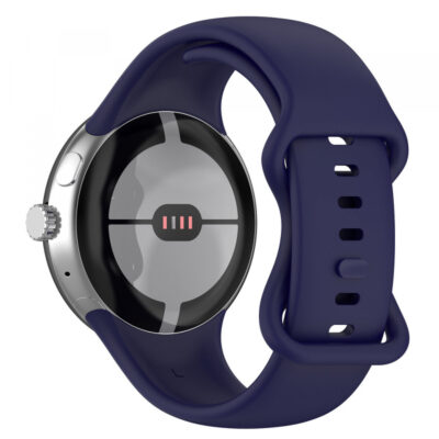 Curea Techsuit W031 pentru Google Pixel Watch 4 41mm /  Watch 3 41mm / Watch 2 / Watch, Bleumarin