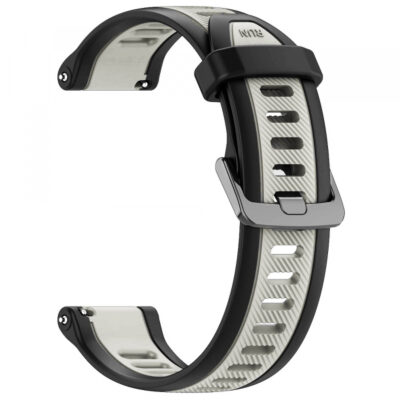 Curea Techsuit W053 pentru Huawei Watch / Xiaomi Watch Series, 22mm, Gri