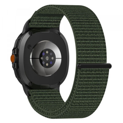 Curea Techsuit W054 pentru Samsung Galaxy Watch9 / Watch8 / Watch8 Classic Series, Verde Inchis