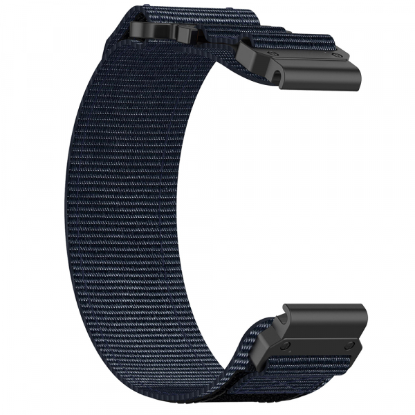 Curea Techsuit W057 pentru Garmin Instinct / Approach / Fenix Watch Series, 20mm, Bleumarin