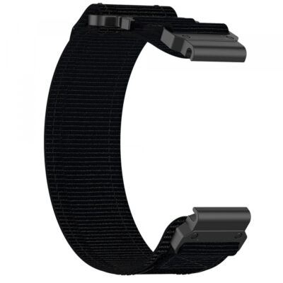 Curea Techsuit W057 pentru Garmin Watch Fenix Series, 26mm, Neagra