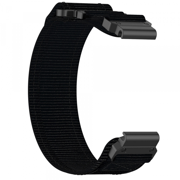 Curea Techsuit W057 pentru Garmin Watch Fenix Series, 26mm, Neagra