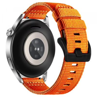 Curea Techsuit W070 pentru Samsung Galaxy Watch / Huawei Watch Series, 20mm, Portocalie