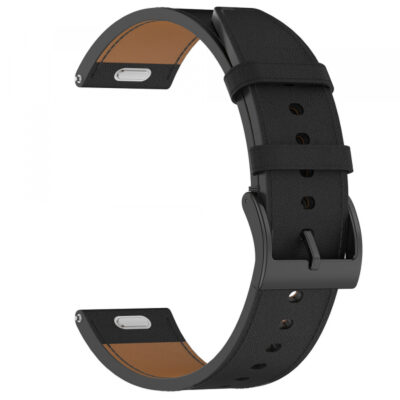 Curea Techsuit W073 pentru Samsung Galaxy Watch Series, 20mm, Neagra