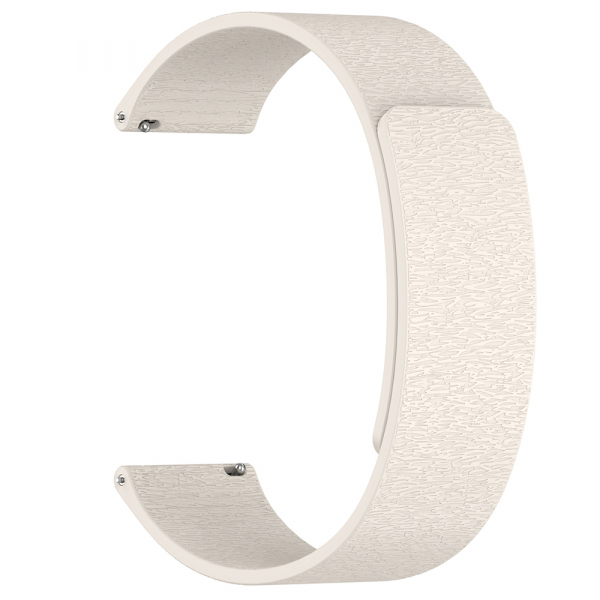Curea Techsuit W074 pentru Samsung Galaxy Watch Series, 20mm, Bej