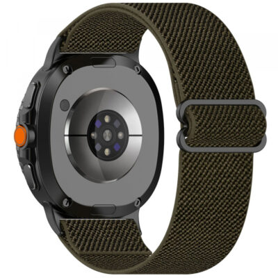 Curea Techsuit W080 pentru Samsung Galaxy Watch9 / Watch8 / Watch8 Classic Series, Verde Inchis
