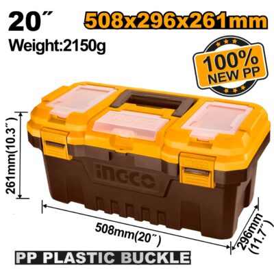 Cutie Depozitare Scule 20″ (nou) INGCO PBX2001