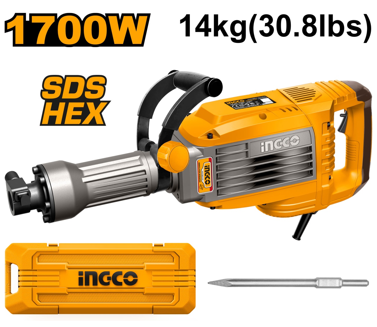 Demolator 1700W INGCO PDB170068