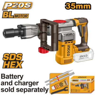 Demolator 20V SDS HEX INGCO CDBLI20358