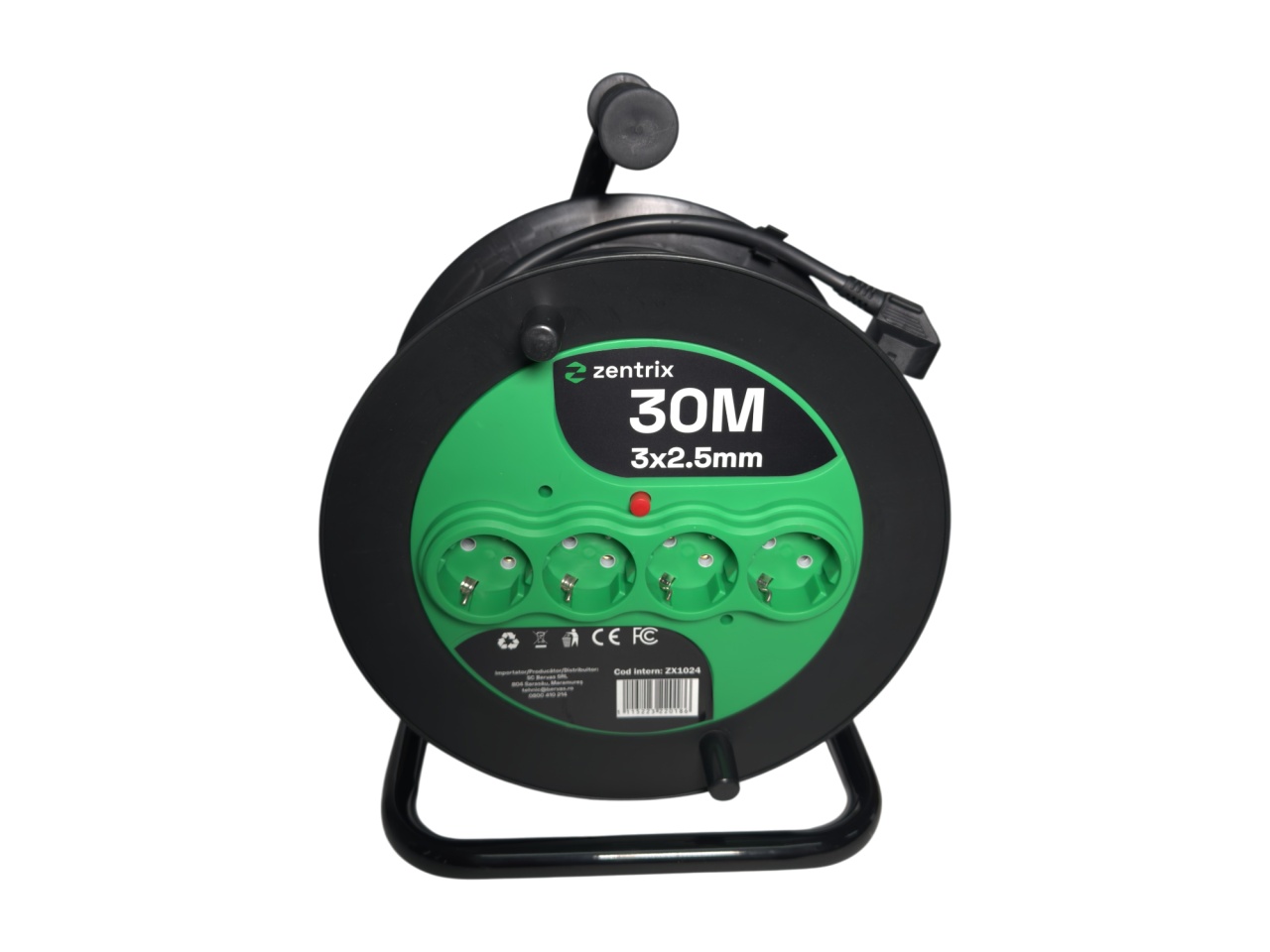 Derulator Electric Plastic 3 x 2.5 50M