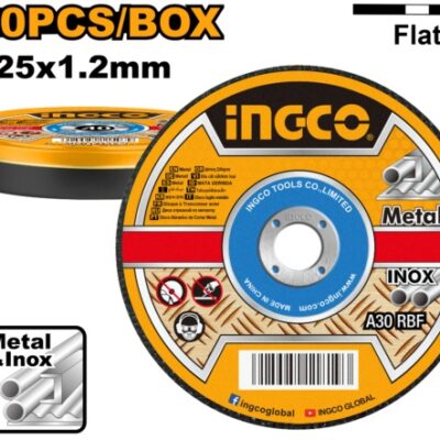 Disc Abraziv Ingco 125×1.2mm set 10buc MCD121255