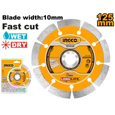 Disc Diamantat Segmentat 230mmX7,5mm INGCO DMD012302