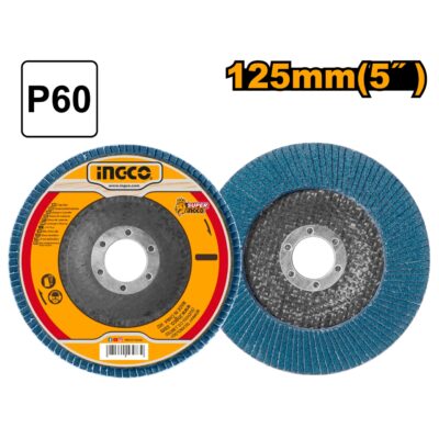 Disc Lamelar Slefuit 125mm Albastru P40 INGCO FDZ1251