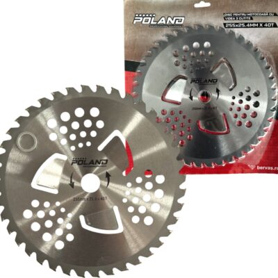 Disc Motocoasa cu Widia 230mm cu Extra 3 Cutite