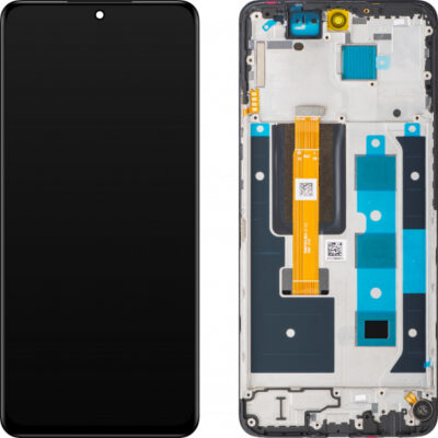 Display cu Touchscreen Realme 12, cu Rama, Negru, Service Pack 621029000184
