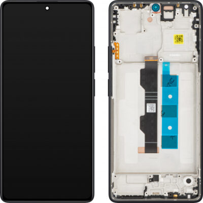 Display cu Touchscreen Xiaomi Poco M6 Pro 4G, Negru, Service Pack 5600030N6P00