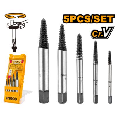 Extractor Suruburi Set 5buc INGCO ASE008
