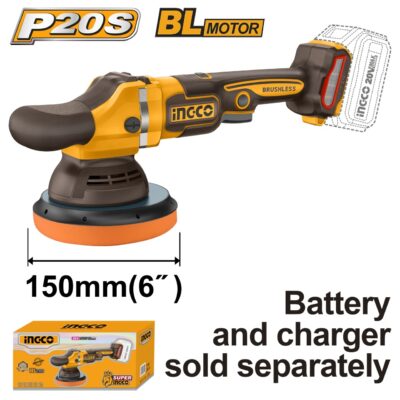 Flex Unghiular 20V Motor BL 150mm POLISH INGCO APLI2015