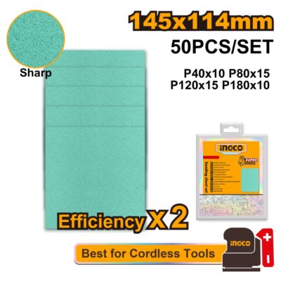 Foi Abrazive pentru Slefuitor 145x114mm INGCO AKFS145115