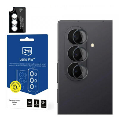 Folie de protectie Camera Spate 3MK Protection Pro pentru Samsung Galaxy Z Fold7 F966, Sticla Securizata, Transparenta
