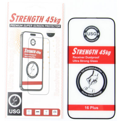 Folie de protectie Ecran OEM Ultra Strong 45KG pentru Samsung Galaxy A55 5G A556, Sticla Securizata, Full Glue, 2.5D, Neagra